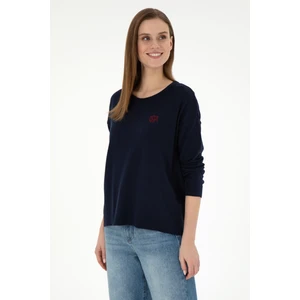U.S. Polo Assn. Kadın Lacivert Kazak /triko 50297132-VR033