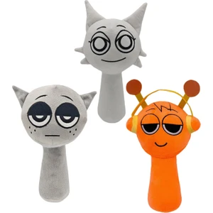 3 Parça Set 25CM Sprunki Ritim Kutusu Oyuncak Peluş (Yurt Dışından)