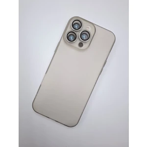 iPhone 16 Pro Max Uyumlu Tam Kamera Lens Korumalı Ekstra Ince Esnek Mat Lüks Kılıf