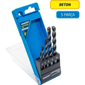 530835 Beton Matkap Ucu Seti 4-10MM (5 Parça)