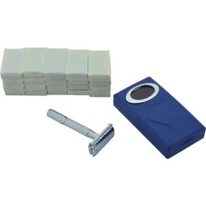 Hit Dükkan Tima TA-779 Üstten Açmalı Tıraş Makinesi+100 Adet (5x20) Tam Jilet