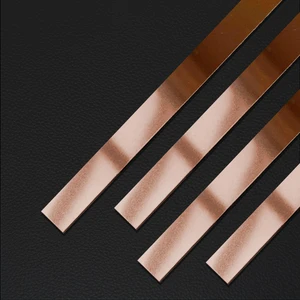 Ayna Görünümlü Dekoratif Şerit ( Bronz )