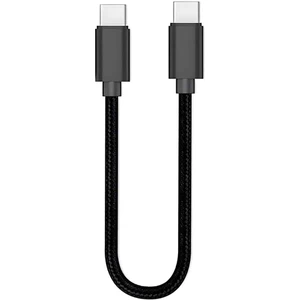 20CM Type-C To Type-C Kablo 60W 20V 3A Şarj Kablo USB C Örgü Quick Pd Şarj Kablosu Tip C To Tip C FT-UCA100S