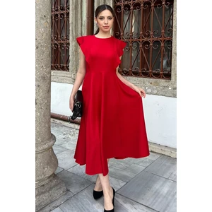Kadın Bisiklet Yaka Kiloş Elbise