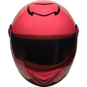 Motosiklet Çocuk Kaskı Full Face Pp Metreal Skull Pink