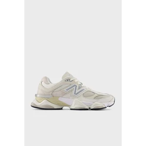 New Balance Logolu Hakiki Deri Kalın Tabanlı Sneaker Ayakkabı Unisex Ayakkabı U9060WHT