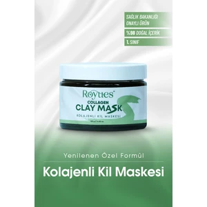 Kolajen Kil Maskesi - Leke ve Siyah Nokta Giderici - Collagen Clay Mask - 125 gr