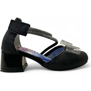 Tuğba Ortopedi 739 Kız Çocuk Frozen Topuklu Abiye Ayakkabı