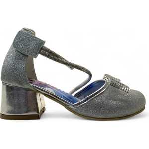 Tuğba Ortopedi 739 Kız Çocuk Frozen Topuklu Abiye Ayakkabı