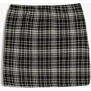 Mini Etek Beli Lastikli Dar Kesim