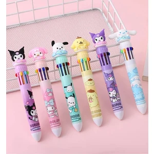 ÖZ OFİS Kuromi My Melodi Cınnamoroll Çok Renkli Tükenmez Kalem 1 Adet