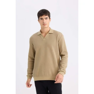 Regular Fit Polo Yaka Sweatshirt D7448AX25SP