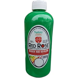 Akrilik Hobi Boyası Redrose 10 Renk  Varyant 500ML