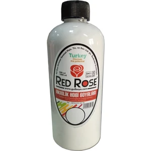 Akrilik Hobi Boyası Redrose 10 Renk  Varyant 500ML