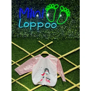 Mini Loppo Mama Önlüğü Unısex ( Kollu )