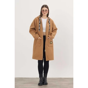 3049A Kaşe Hırka Taba