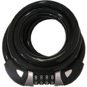 12X1800 mm Şifreli Bisiklet Kilidi Siyah