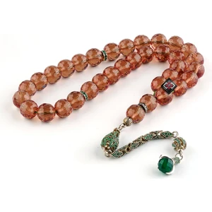 Zultanit Taşlı 925 Ayar Gümüş Püsküllü Tesbih