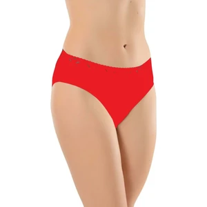 6 Adet 04 Kadın Modal Beli Dantelli Külot Kırmızı M