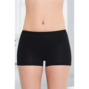 0829 Modal Şort Külot Siyah M