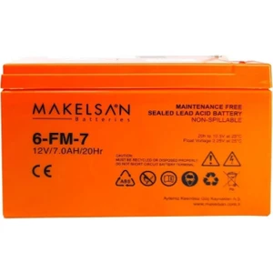 6fm-7 12V 7AH Kuru Tip Akü