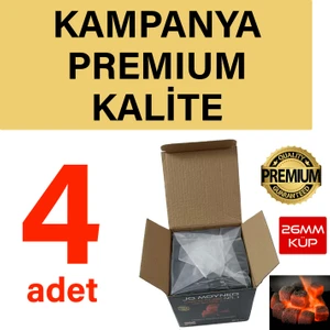 Nargile Kömürü Hindistan Cevizi Kabuğundan 4 kg (256 Adet) 4 Kutu
