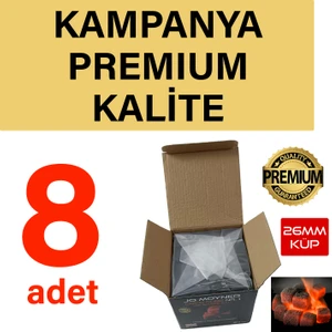Nargile Kömürü Hindistan Cevizi Kabuğundan 8 kg (512 Adet) 8 Kutu