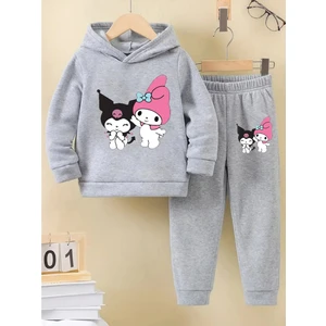 Kışlık Kız Çocuk Eşofman Takımı 5 6 7 8 9 10 11 12 Yaş Kuromı