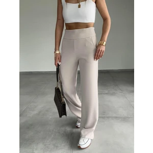 Paw Garage Modal Kumaş Palazzo Kadın Pantolon, Korsajlı Premium Işçilik