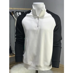 Keyt Sport Boğazlı Fermuarlı Kazak %95 Cotton %5 Likra