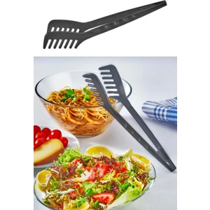 Teflon Makarna ve Salata Maşası 180 °c Isıya Kadar Dayanıklı Yanmaz Yapışmaz Makarna Servis Maşası