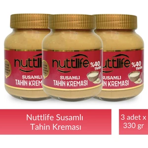 Susamlı Tahin Kreması 330 gr x 3 Adet
