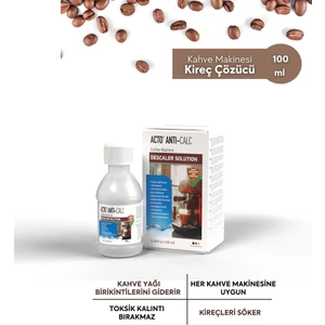 Acto® Antı-Calc 100 ml | Kahve Makinaları Için Sıvı Kireç Çözücü