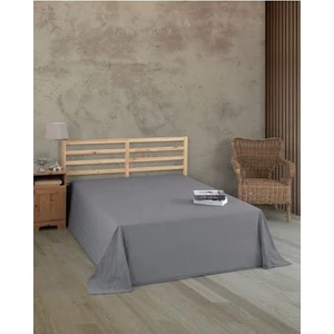 Uykulife Home Collection Tek Kişilik Gri Düz Çarşaf 160x240 cm