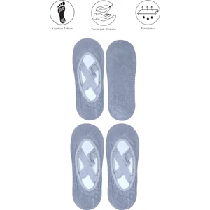 Maruf Shop 2 Adet Bayan Kaydırmaz Tabanlı Yoga Pilates Fitness Dans ve Spor Çorabı
