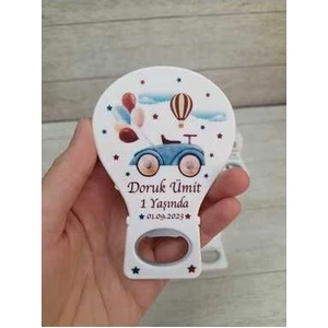 Onura Tasarlat 20 Adet Balon Magnet Açacak Yeni Doğan, Doğum Günü, Sünnet, Nişan, Söz, Mavi Bisiklet