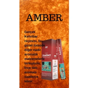 Amber Kötü Enerji Tütsüsü 20 Çubuk