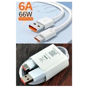 Xiaomi Turbo Hızlı Şarj Kablosu 5.0A 6.0A Type-C 33W 67W 120W Destekli Xiaomi Oppo Huawei Uyumlu