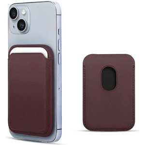 Piyasa Sepeti Apple iPhone 13 6.1'' Deri Cüzdan MagSafe Mor