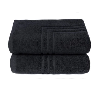 Maura Home Boheme %100 Pamuklu Lüks 2'li Banyo Paspası Seti | 50X70CM | Siyah