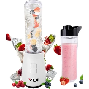 M19 500W Kişisel Smoothie Blender Beyaz +1 Adet Yedek Şişe