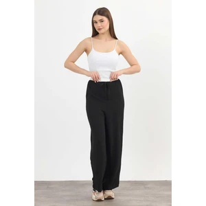 4327A Bol Paça Pantolon Siyah