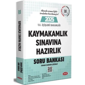 Data Yayınları 2025 Kaymakamlık Soru Bankası Çözümlü