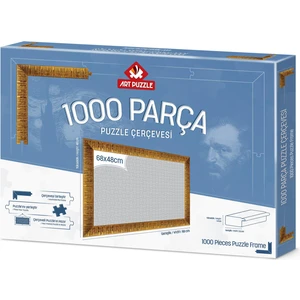 Art Puzzle Altın 1000 Parça Demonte Puzzle Çerçevesi