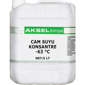 Cam Suyu Antifrizli Konsantre 5 Lt - 63°C