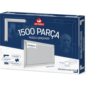 Art Puzzle Beyaz 1500 Parça Demonte Puzzle Çerçevesi