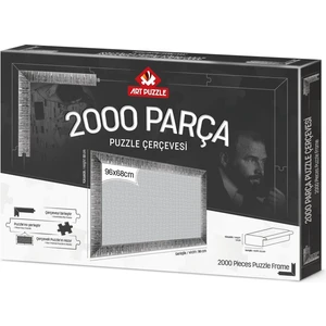 Art Puzzle Gümüş 2000 Parça Demonte Puzzle Çerçevesi