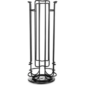 2-Siyah Stil Dönebilen 24CUPS Nescafe Dolce Gusto Kapsül Tutucu Metal Dolce Gusto Pod Tutucu Kahve Kapsül Standı Depolama Rafları Raf (Yurt Dışından)