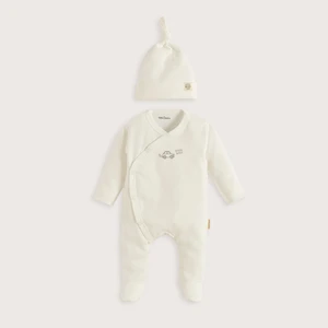 Little Driver Tulum & Şapka Set Ekru