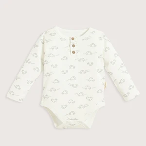 Little Driver Baskılı Body Ekru